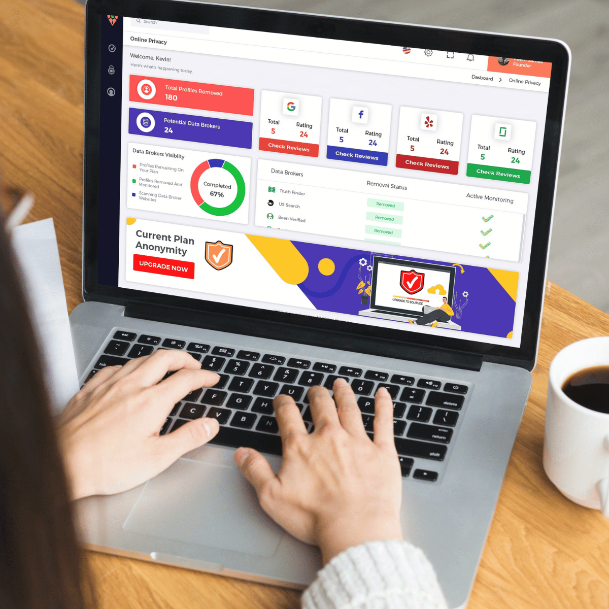 monitor online reviews